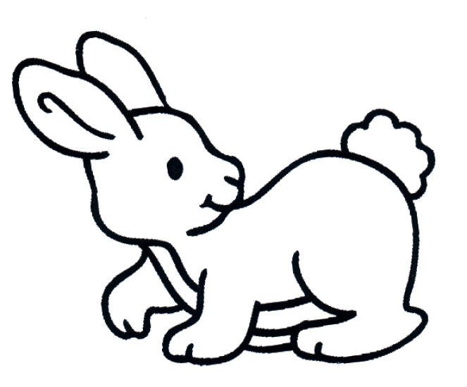 dibujo-para-colorear-conejo-imagen-animada-0008