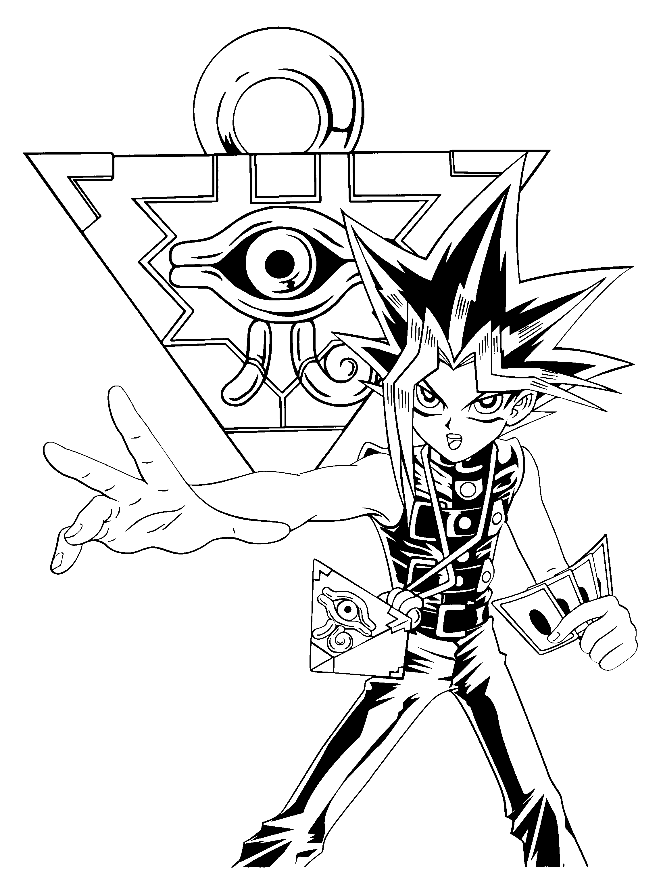 Dibujos para Colorear Yu-Gi-Oh: Imágenes Animadas, Gifs y Animaciones