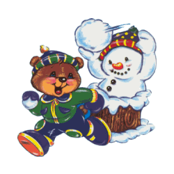 Resultado de imagen para muñecos de nieve gif