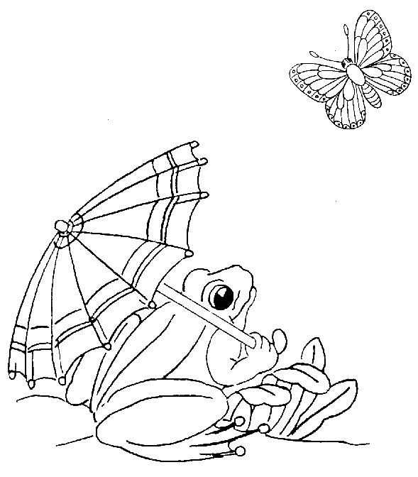 dibujo-para-colorear-rana-y-sapo-imagen-animada-0026