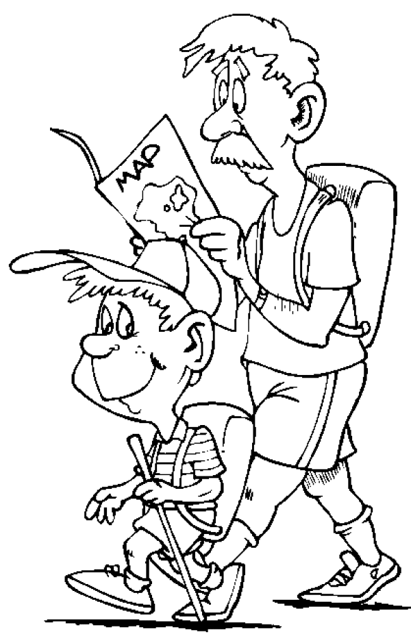 dibujo-para-colorear-vacaciones-imagen-animada-0002