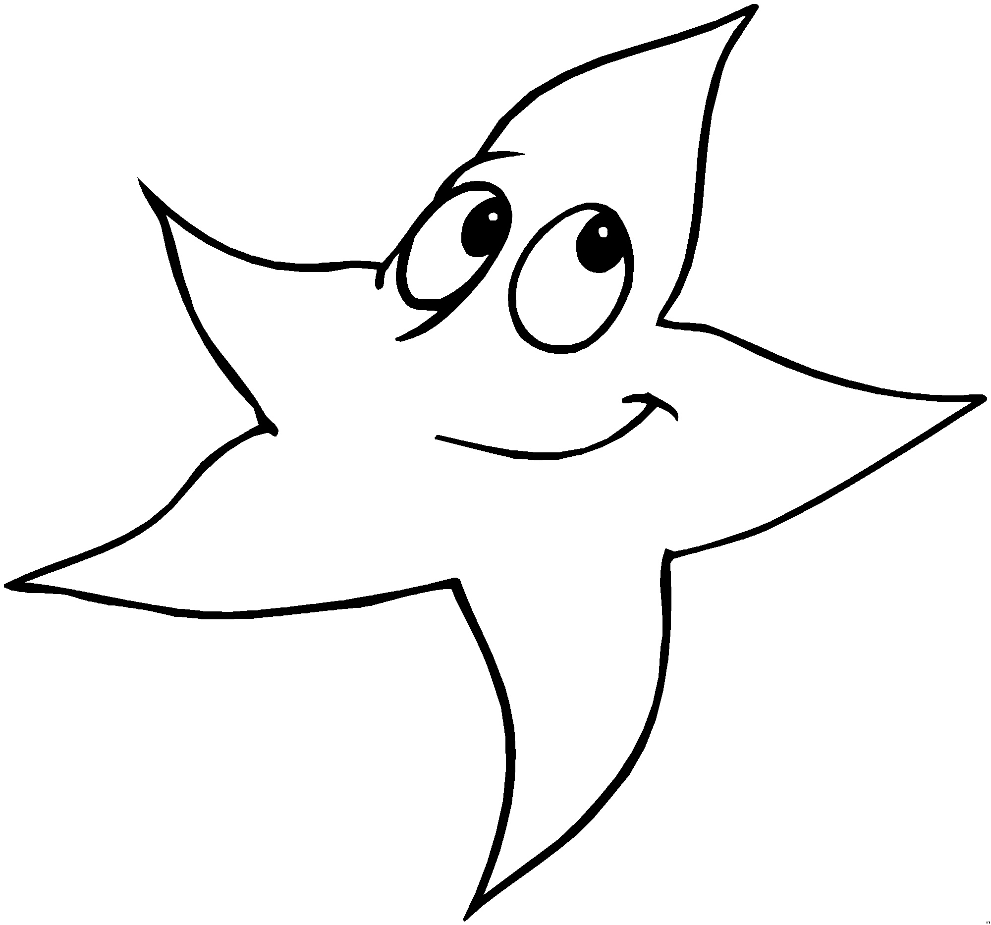 dibujo-para-colorear-estrella-imagen-animada-0009