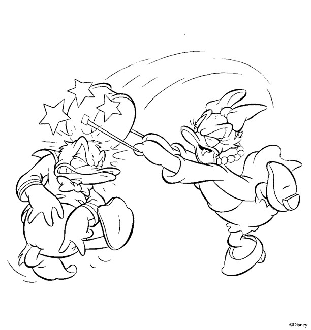 dibujo-para-colorear-pato-donald-imagen-animada-0048