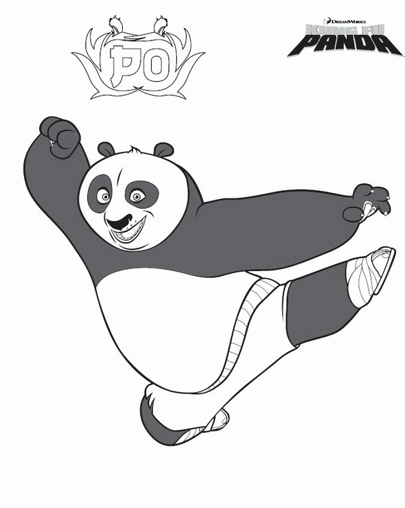 dibujo-para-colorear-kung-fu-panda-imagen-animada-0001