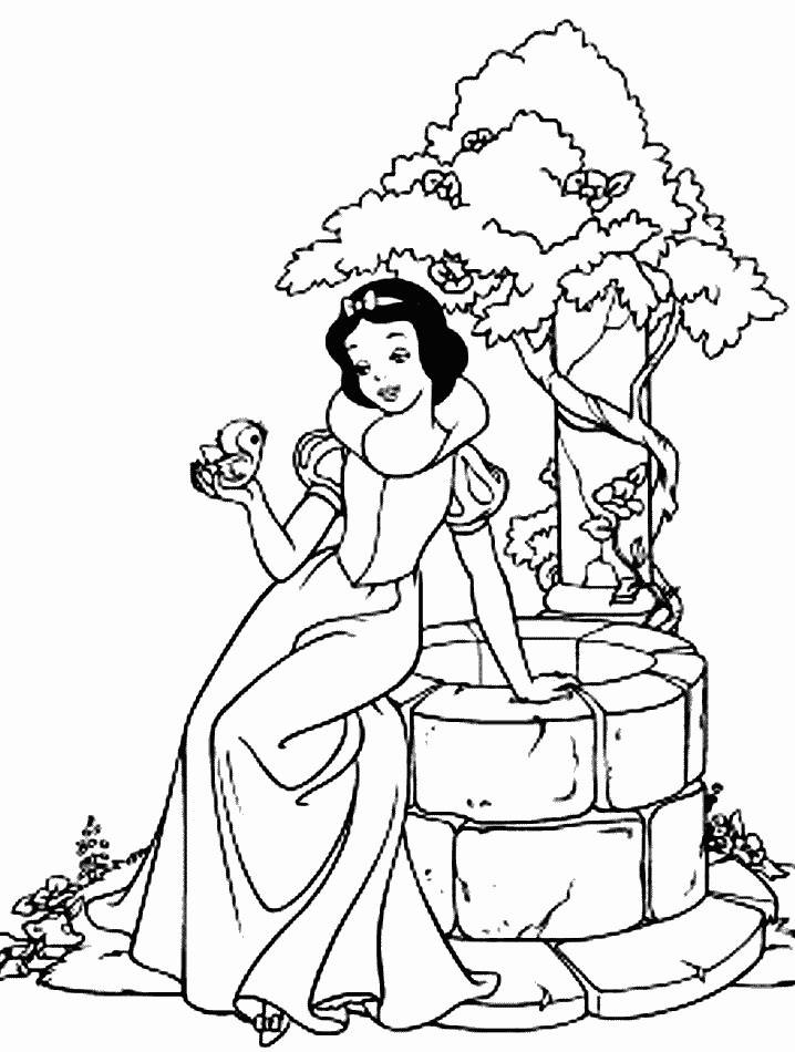 dibujo-para-colorear-blancanieves-imagen-animada-0004