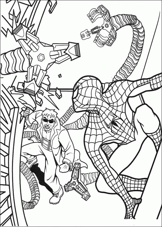dibujo-para-colorear-spiderman-imagen-animada-0084