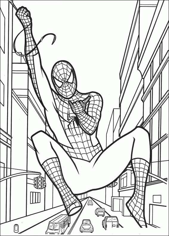 dibujo-para-colorear-spiderman-imagen-animada-0095