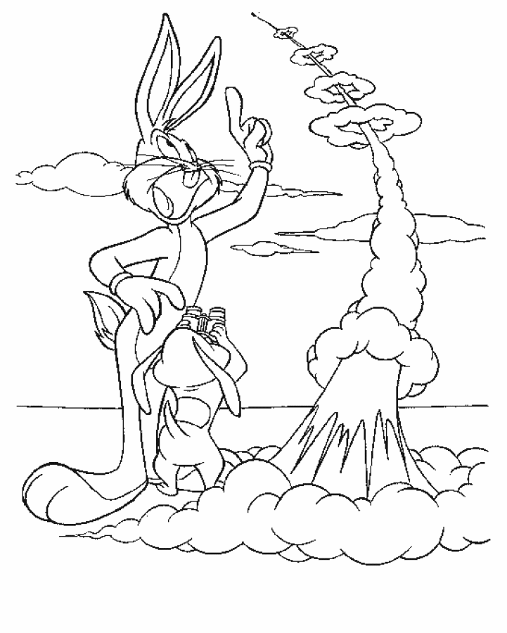 dibujo-para-colorear-bugs-bunny-imagen-animada-0006