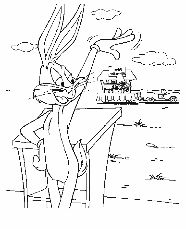 dibujo-para-colorear-bugs-bunny-imagen-animada-0011