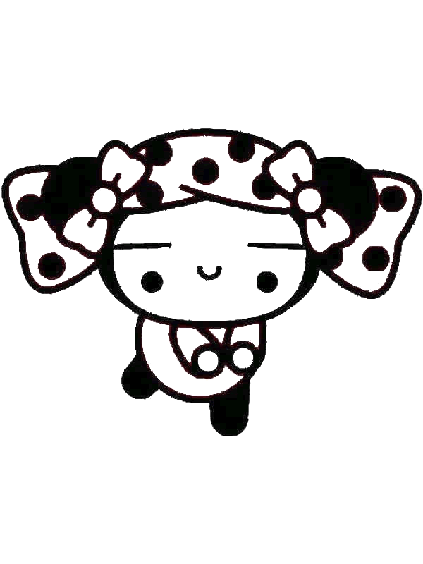 dibujo-para-colorear-pucca-imagen-animada-0018