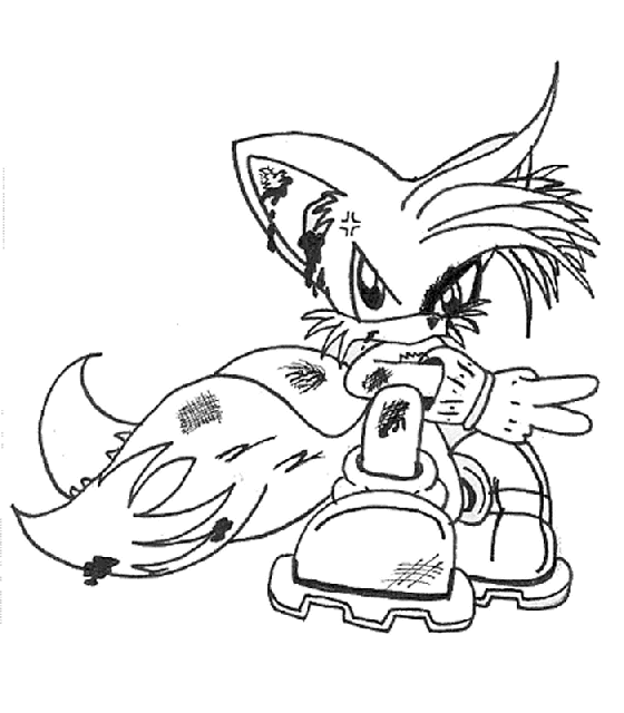 dibujo-para-colorear-sonic-imagen-animada-0014