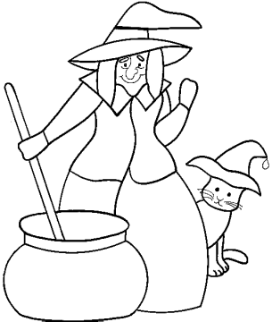 dibujo-para-colorear-witch-imagen-animada-0025